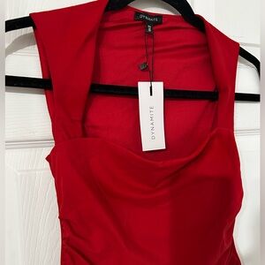 Dynamite Women's Red top
